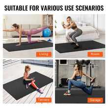 8x5ft Non-Slip High Density Premium Yoga Mat with Carry Bag & Strap – Perfect for Yoga Pilates & Floor Workouts for Men & Women
