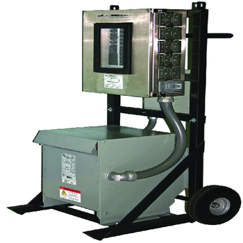 Caja de distribución de energía portátil de 50 A 6210PDC15-2