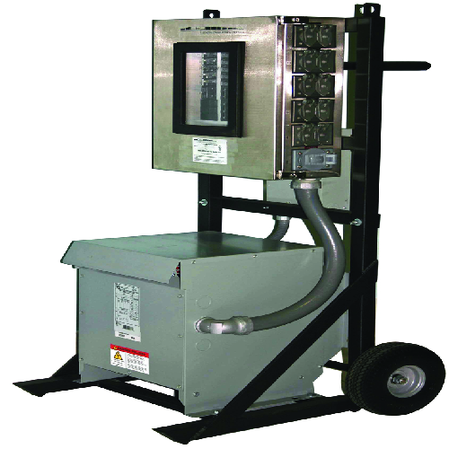 Caja de distribución de energía portátil de 50 A 6210PDC15-2