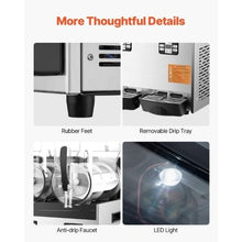 3 x 12 L Commercial Slushy Machine 144 Cups Stainless Steel Margarita Smoothie Drink Maker for Home Party Restaurants