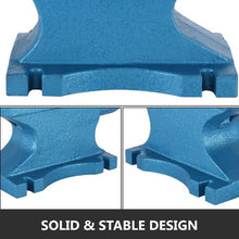 99 lb Iron Anvil Single Horn Anvil  with Large Countertop and Stable Base for Shaping Bending