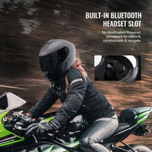 Full Face Motorcycle Helmet with Dual Visor DOT Approved for Men & Women (Medium)