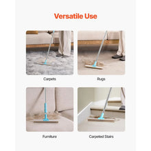 Pet Hair Carpet Rake with Adjustable Handle - Reusable Lint Remover for Rugs Furniture & Mats