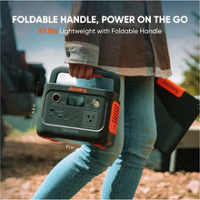 240 v2 Two Portable Power Station With 40W Solar Generator
