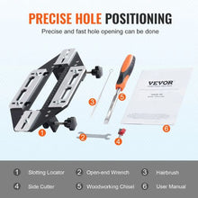Door Hinge Jig Made of Aluminum Alloy for Woodworking SXRJL-2303