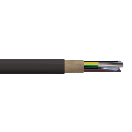 (N)AYY-J/O Aluminium Unshielded PVC 0.6/1KV Power Low Voltage Cable
