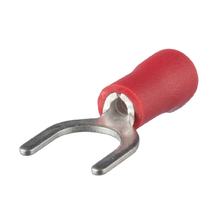 22-16 AWG StrongHold Loose Piece Fork Red EV18-14FB-Q (Pack of 25)