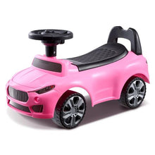 Ride-On Push Car for Toddlers Sit-to-Stand Design Music Steering Wheel & Storage, Pink, Ages 1–3