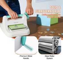 6-Inch Manual Die Cutting & Embossing Machine Opening Portable Full Kit (White)