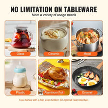 Electric Warming Tray Stainless Steel Adjustable Temperature Control Buffet Food Warmer