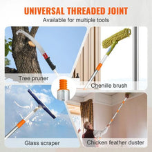 9.8 Ft Extendable Manual Pole Saw Tree Pruner with Sharp Steel Blade for High Branch Trimming