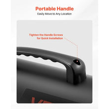 45,000 BTU Kerosene/Diesel Forced Air Torpedo Heater, Portable with Handle for Jobsite, Garage & Outdoor Use