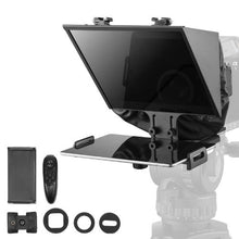 13-Inch Aluminum Floor Teleprompter Adjustable Angle Remote Control