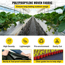 6' x 300' Ft Geotextile Fabric for Underlayment Heavy Duty 3.2OZ Premium Weed Barrier Fabric LSF-WB-3.2Z