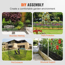 17 x 13 inches Garden Fencing with 1.5 Inch Spike Spacing and Animal Barrier Fence 330x440-28 (28 Pack)