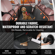 51.2 X 27.6 In Waterproof Dog Car Seat Cover for Car WMDY24158