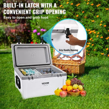 52 Qt Insulated Hard Cooler Holds 50 Cans Up to 6-Day Ice Retention