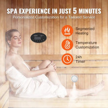 10.5KW Steam Shower Generator Temperature Control, 24H Timer & Auto Drain