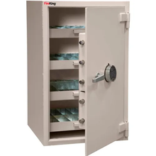 21-3/4"W X 22"D X 35"H White Electronic Lock Pharmacy Safe 7.29 Cu. Ft Cennox B3521WD-FK1