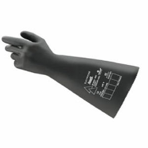 14" Length 12Size RIG Electrical Insulating Class 1 Gloves Black 012-11-424-7-12