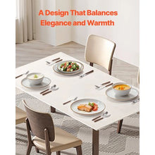 White Dinnerware Set Ceramic Plates and Bowls Sets HLSS-01 (Pack of 12)