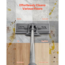 High-Density Sponge Mop with Easy Squeeze & Replacement Head for Various Floors Cleaning