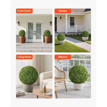 23 In Artificial Topiary Ball Tree Look Real for Balcony and Indoor Home