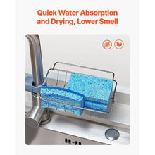 Durable Natural Kitchen Sponges with Cellulose & Scrub Pad Easy-to-Rinse Cleaning (12 PCS)