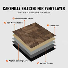 24 X 24 In Tiles Reusable Squares With Padding Attached  for Bedroom Living Room (24 Pcs)