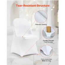 12-Pack Premium White Stretch Chair Covers – Fitted Washable Slipcovers for Wedding & Banquet Chairs (White)