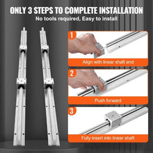 800 mm Linear Guide Rail Set  and 16 mm Slide Blocks (4 PCS) SBR16-C 800L
