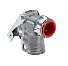 1/2 Inch Double Snap Lock 90 Deg BX Connector 101DSP (Pack of 50)
