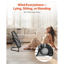 20-Inch Industrial Floor Fans - 4,800 CFM High Velocity 3-Speed Metal Fans with 360° Tilt (2-Pack)