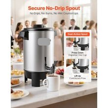 30 Cup Commercial Coffee Urn With Automatic Temperature Control for Catering Party Church