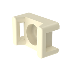 6 Hole Thread Size Nylon Screw-On Cable Tie Mount Natural TM2S6-M (Pack of 1000)