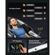 Dual-Core 4D+3D Massage Chair Extended SL Track Yoga Stretch Electric Footrest AI Voice Control Heat & Airbags
