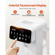 3.5L Instant Hot Water Dispenser Countertop with 7 Temperatures & Volumes 118oz Removable Tank Quick Heating Touchscreen & Child Lock