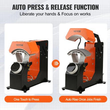 3-In-1 Auto Hat Heat Press 3 Interchangeable Platens Digital Control Automatic Release UL Tested