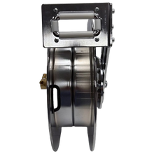 50' Retractable Hose Reel for 1/4" Twin Hose Chrome Plated BSVIPERHRC (Hose Not Included)