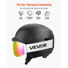 Frameless Ski Goggles with Pink Revo Spherical Lens OTG Anti-Fog for Men Women & Youth