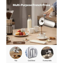 1.5L Stainless Steel French Press Coffee & Tea Maker