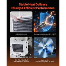 15000-Watt Electric Garage Heater with Remote Control  for Indoor Workshop Warehouse