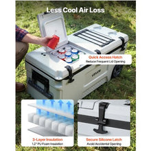 106 Qt Rolling Hard Cooler with Wheels Leak-Resistant 48-Hour Ice Retention Insulated Ice Chest