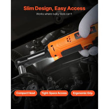 3/8 Inch Cordless Ratchet Wrench 230 RPM up to 33 ft-lbs of Torque  with Two 2.0Ah Batteries Charger