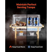 8 Qt  Chafing Dish Buffet Set HZ-433 (Pack of 4)