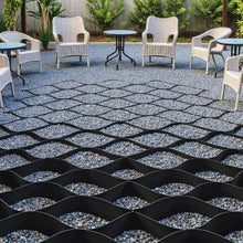 2 In Gravel Grid Permeable Grass and Ground Stabilizer for Driveways RV Parking Slopes (26.87 x 3.94 FT)