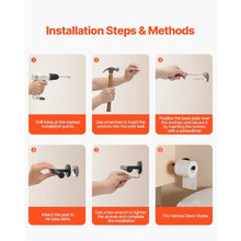 Stainless Steel Toilet Roll Holder Fits Mega Rolls (Matte Black)