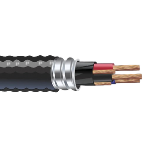 12/3 Teck 90 Bare Copper Aluminum Interlocked Armored Cable With Ground 1KV