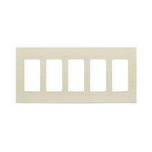 Screwless Wallplate 5-Gang Decora Plus 80321-ST