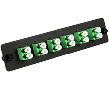 12-Port Single Mode Fiber Adapter Panel LC/APC Duplex FB24-1133LCA12